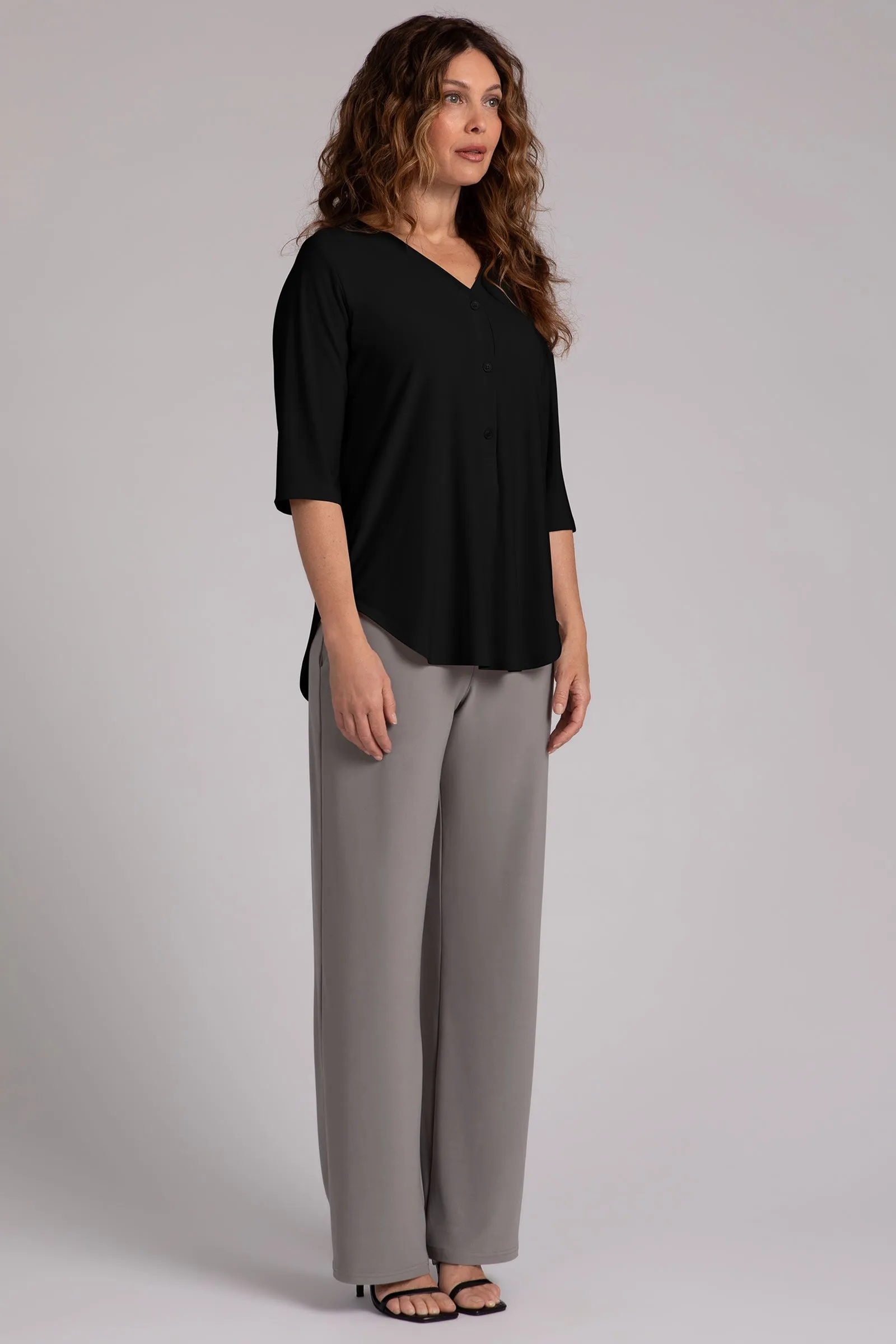 3 Button Easy Henley