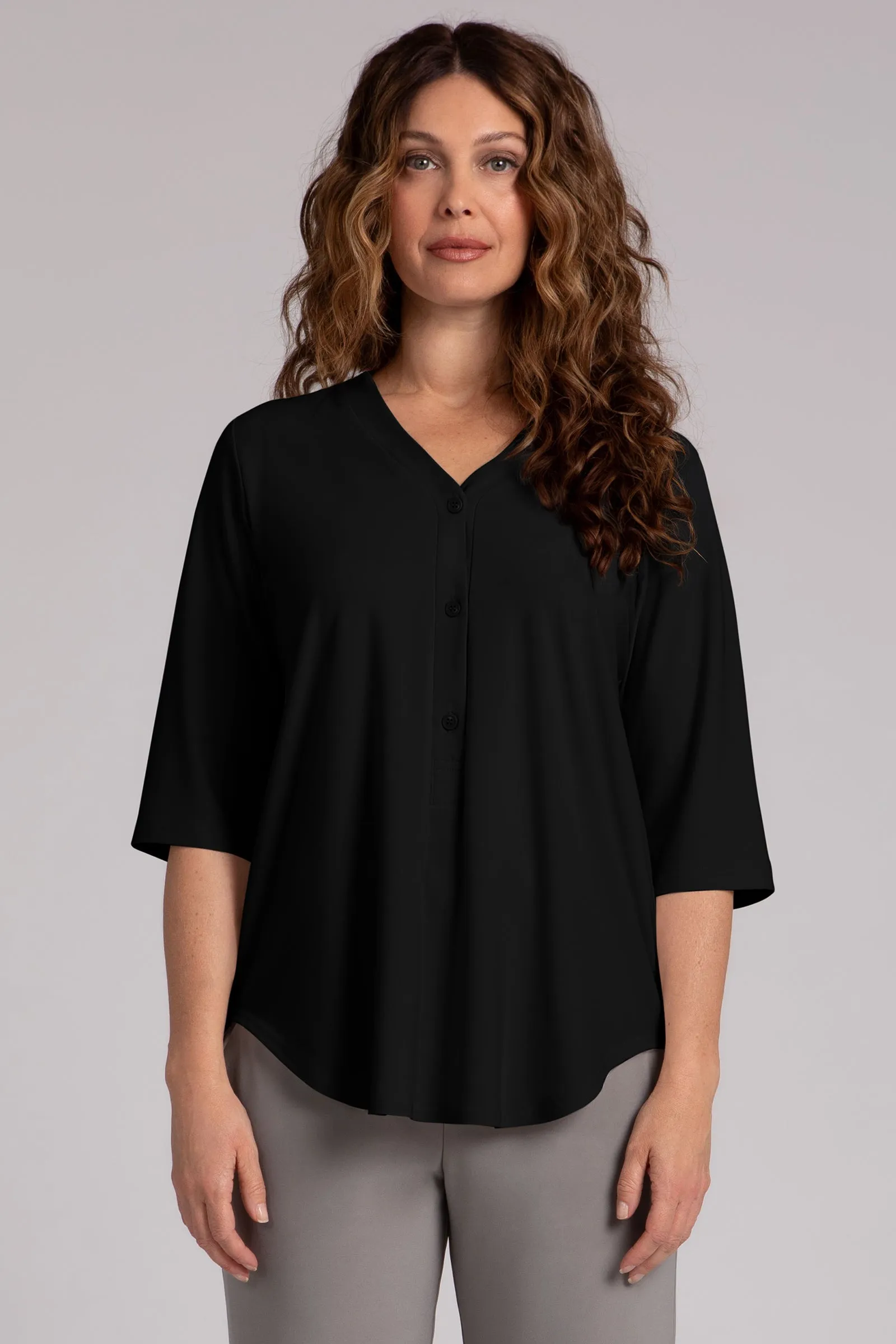 3 Button Easy Henley