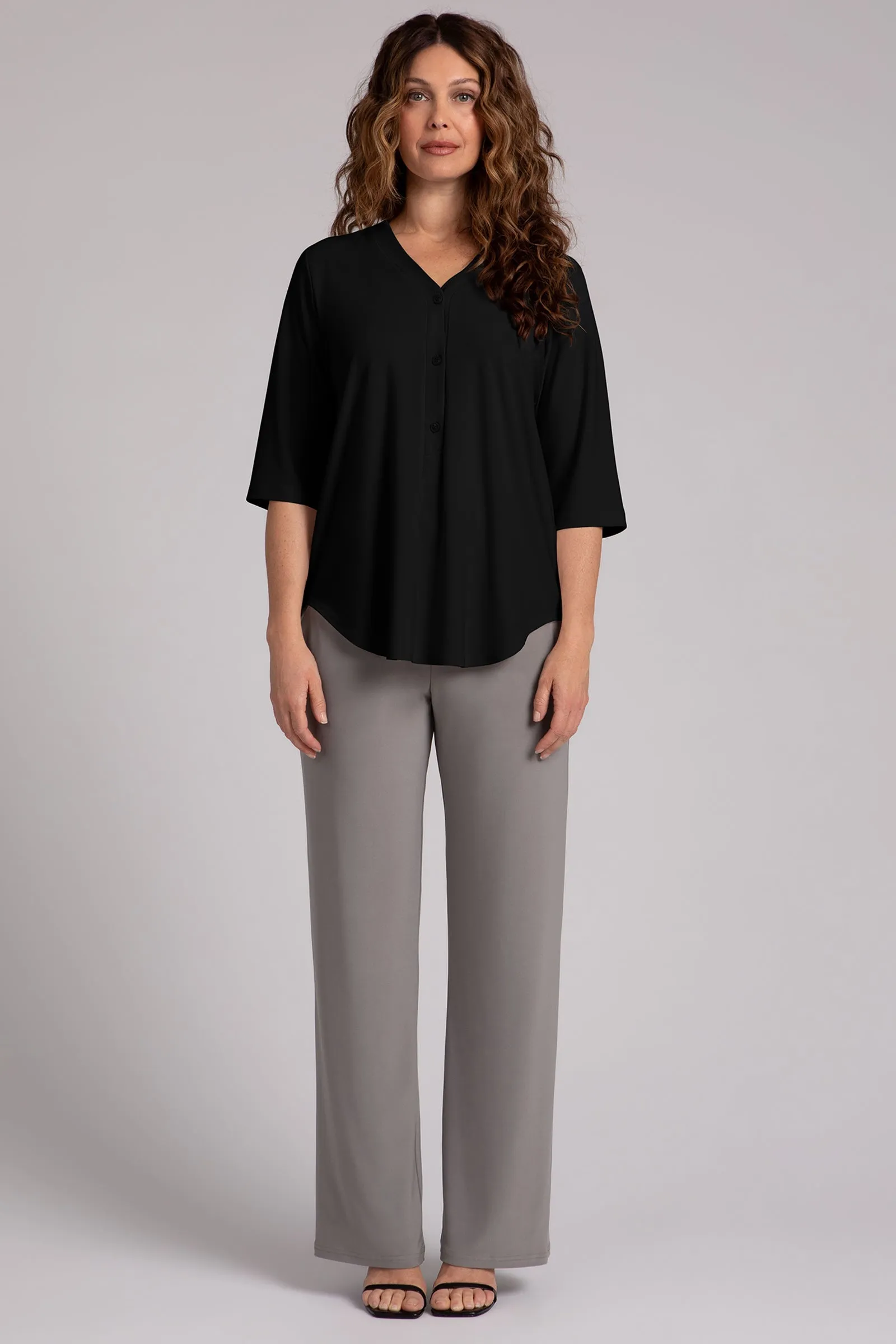 3 Button Easy Henley