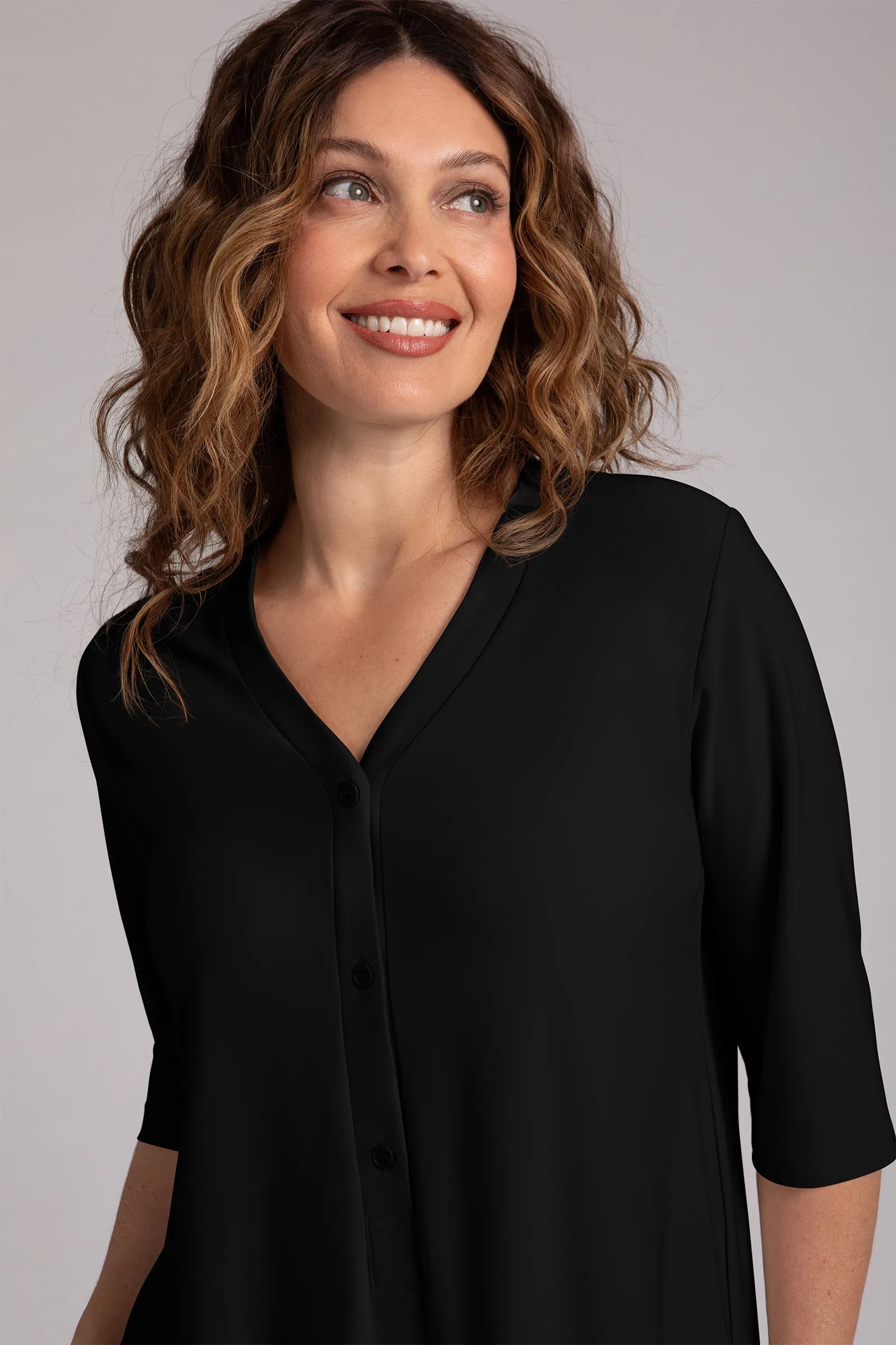 3 Button Easy Henley