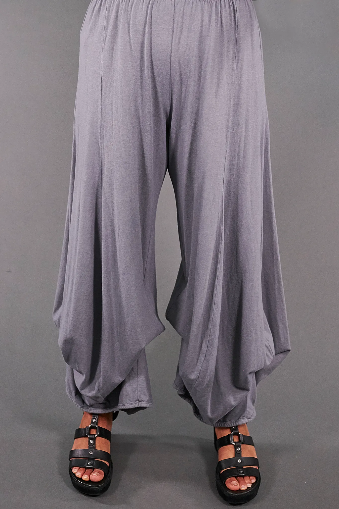 3142 Organic Billow Lounge Pant Pewter-U