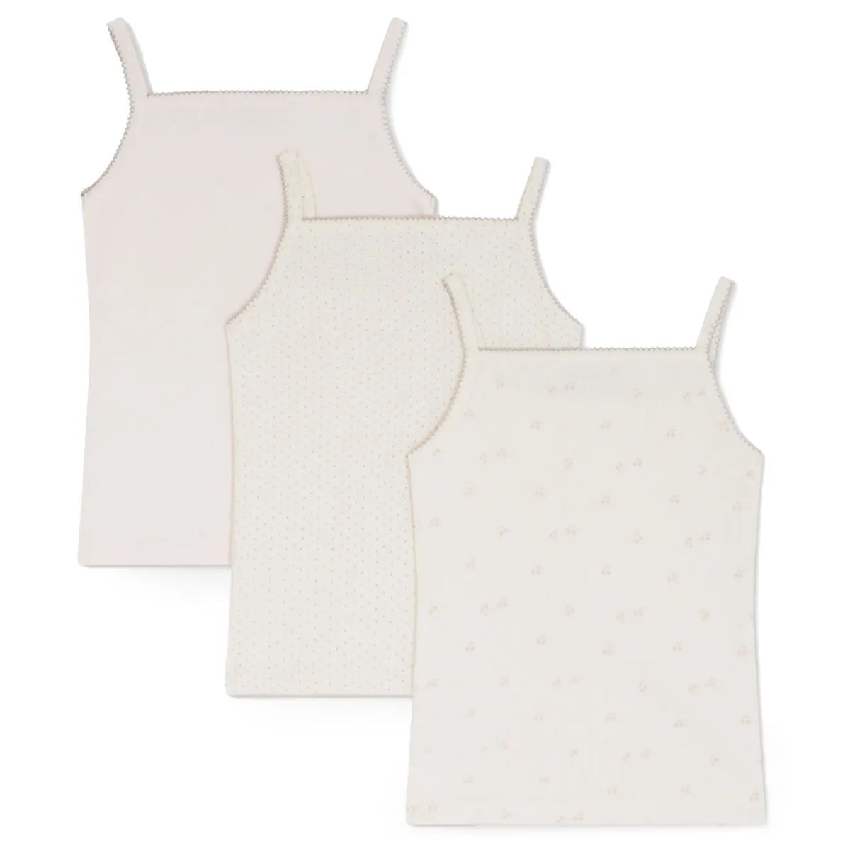 Anice Pale Pink Undershirt Set