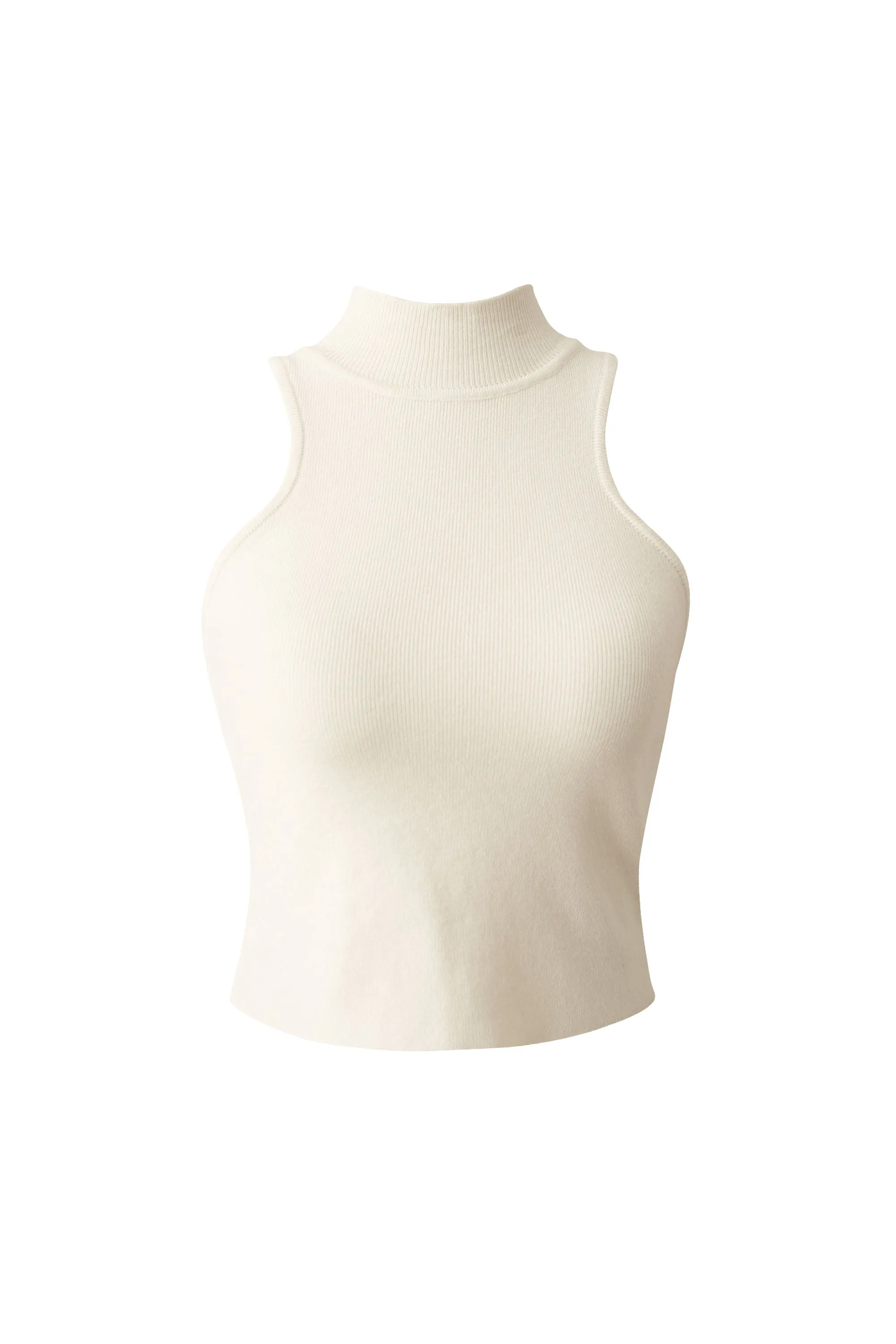Anita Ivory Crop Tank Top