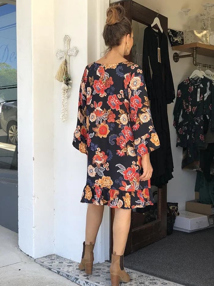 Autumn Days Shift Dress