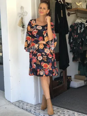 Autumn Days Shift Dress