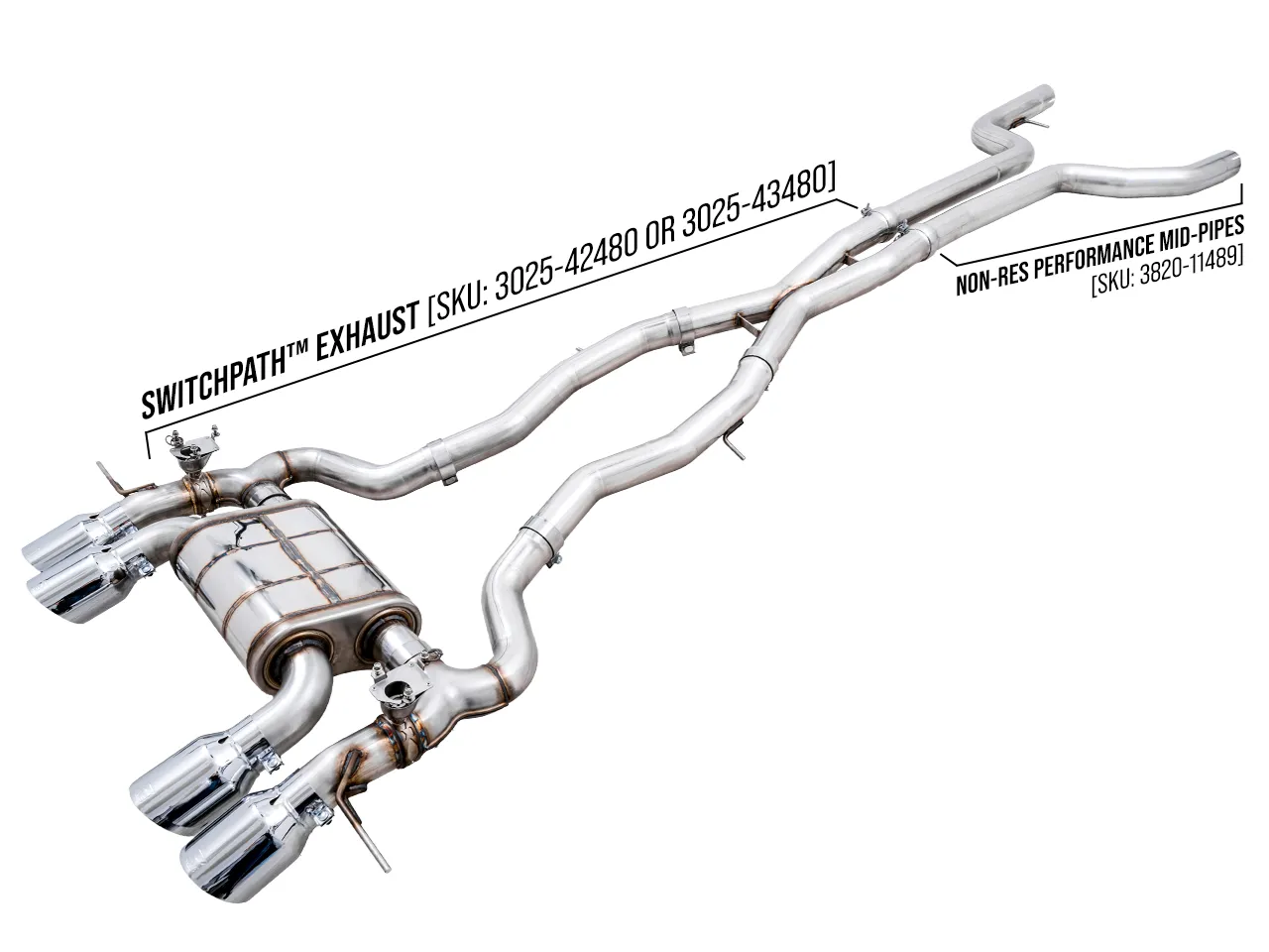 AWE Exhaust Suite For The BMW G8X M3/M4
