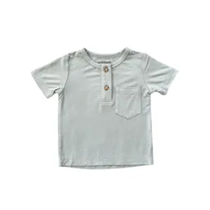 Baby Sprouts Boy's Short Sleeve Henley Shirt