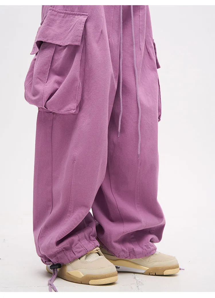 Baggy Parachute Cargo Pants