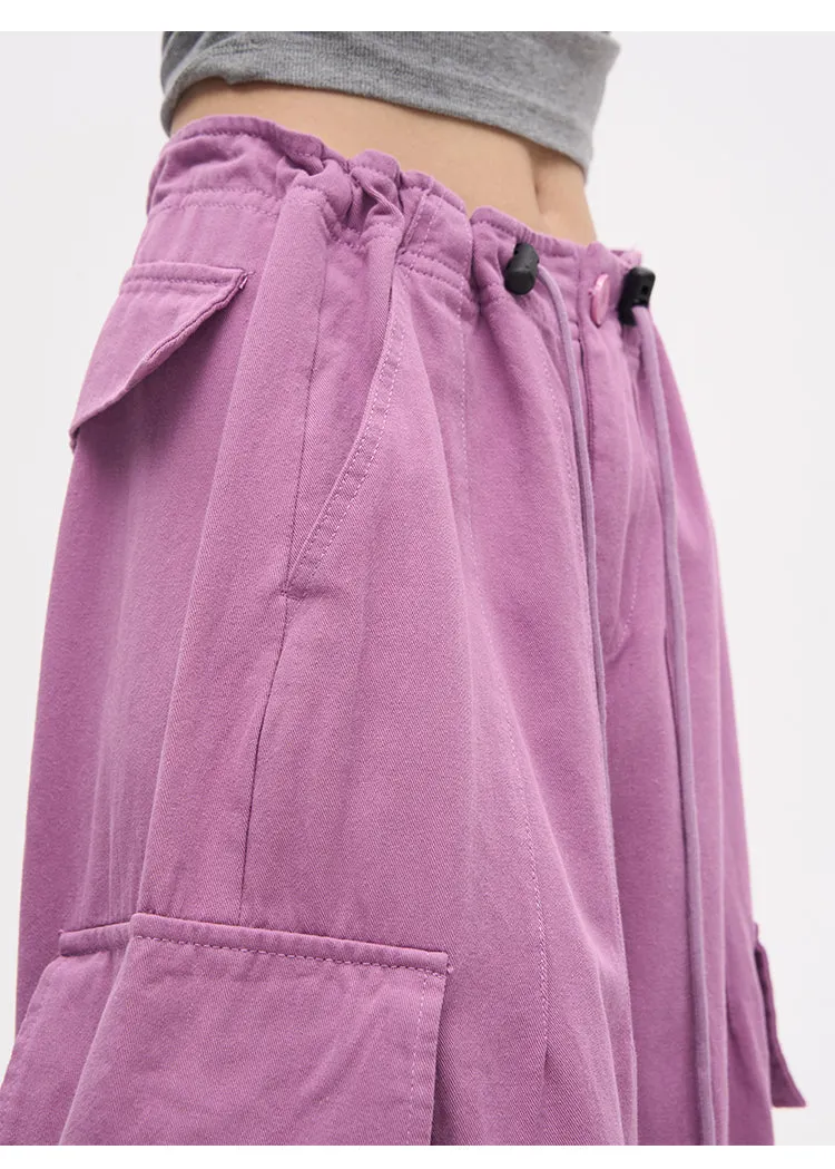 Baggy Parachute Cargo Pants