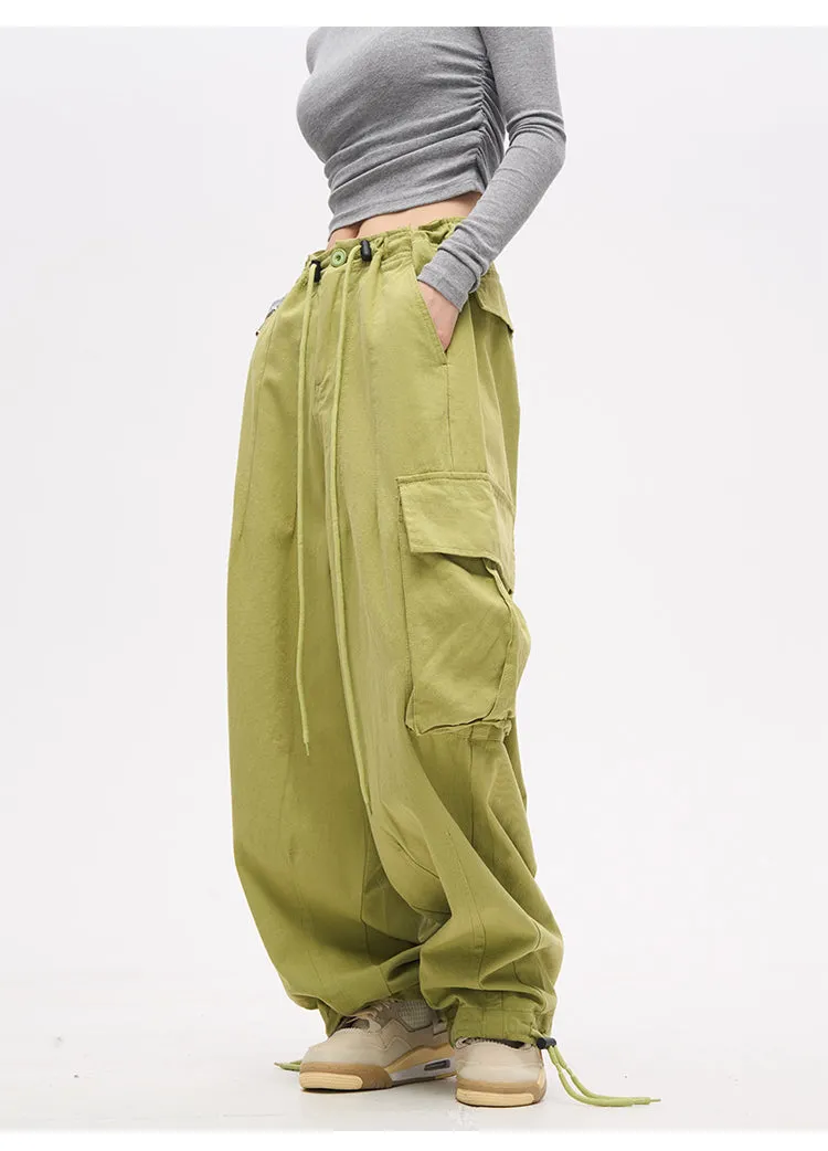 Baggy Parachute Cargo Pants