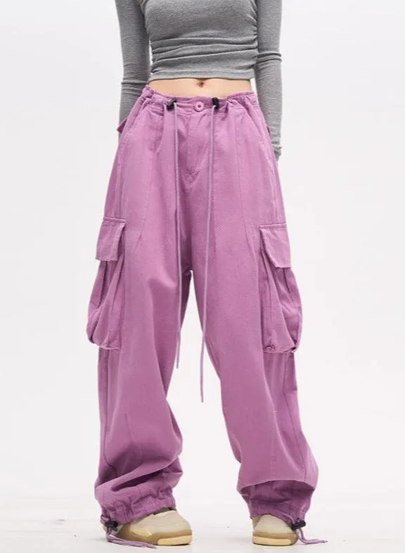 Baggy Parachute Cargo Pants