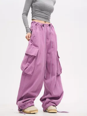 Baggy Parachute Cargo Pants