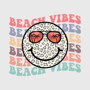Beach Vibes Round Transfer