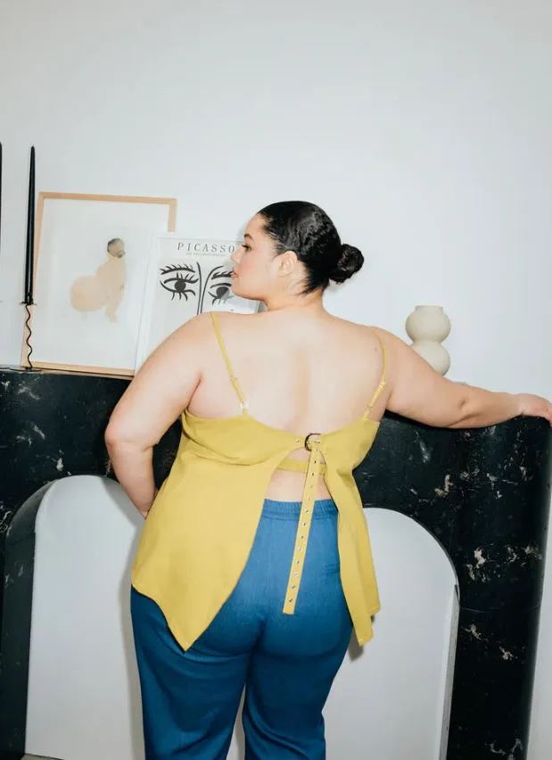 Belted Tie Tank