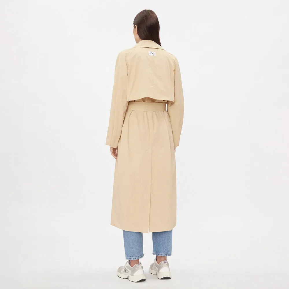 Belted Trench Coat - Sand
