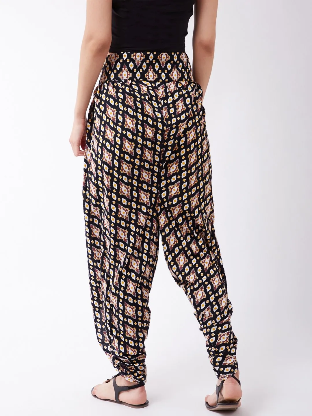 Black Patola Dhoti