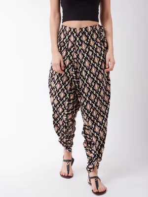 Black Patola Dhoti