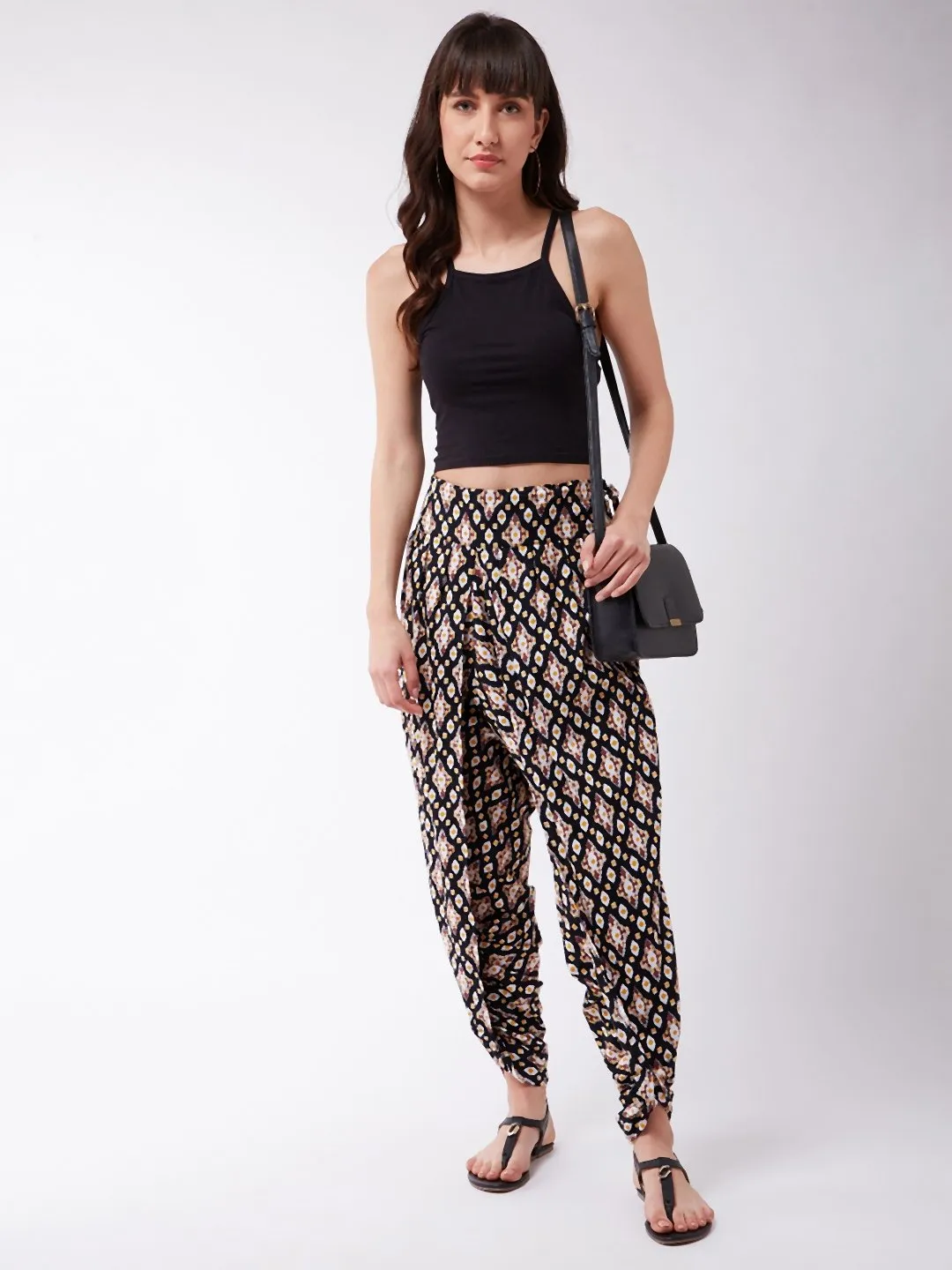 Black Patola Dhoti