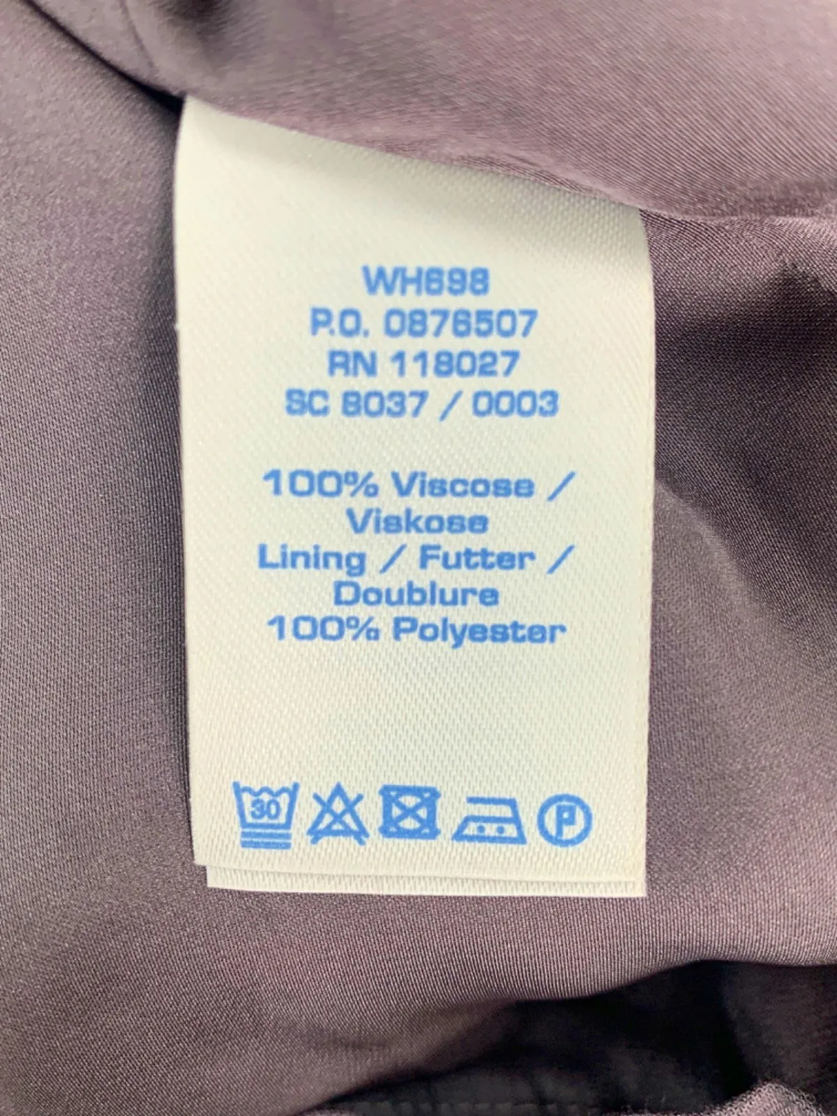 Boden Pewter Carla Embroidered detail Tunic Dress UK 16R