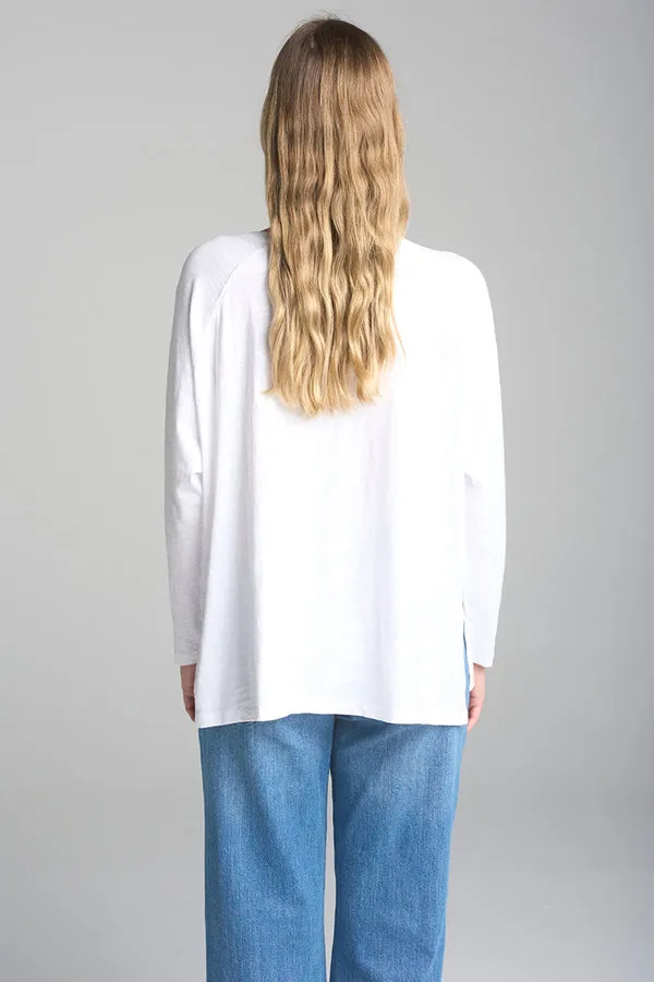 Boxy Henley Tee