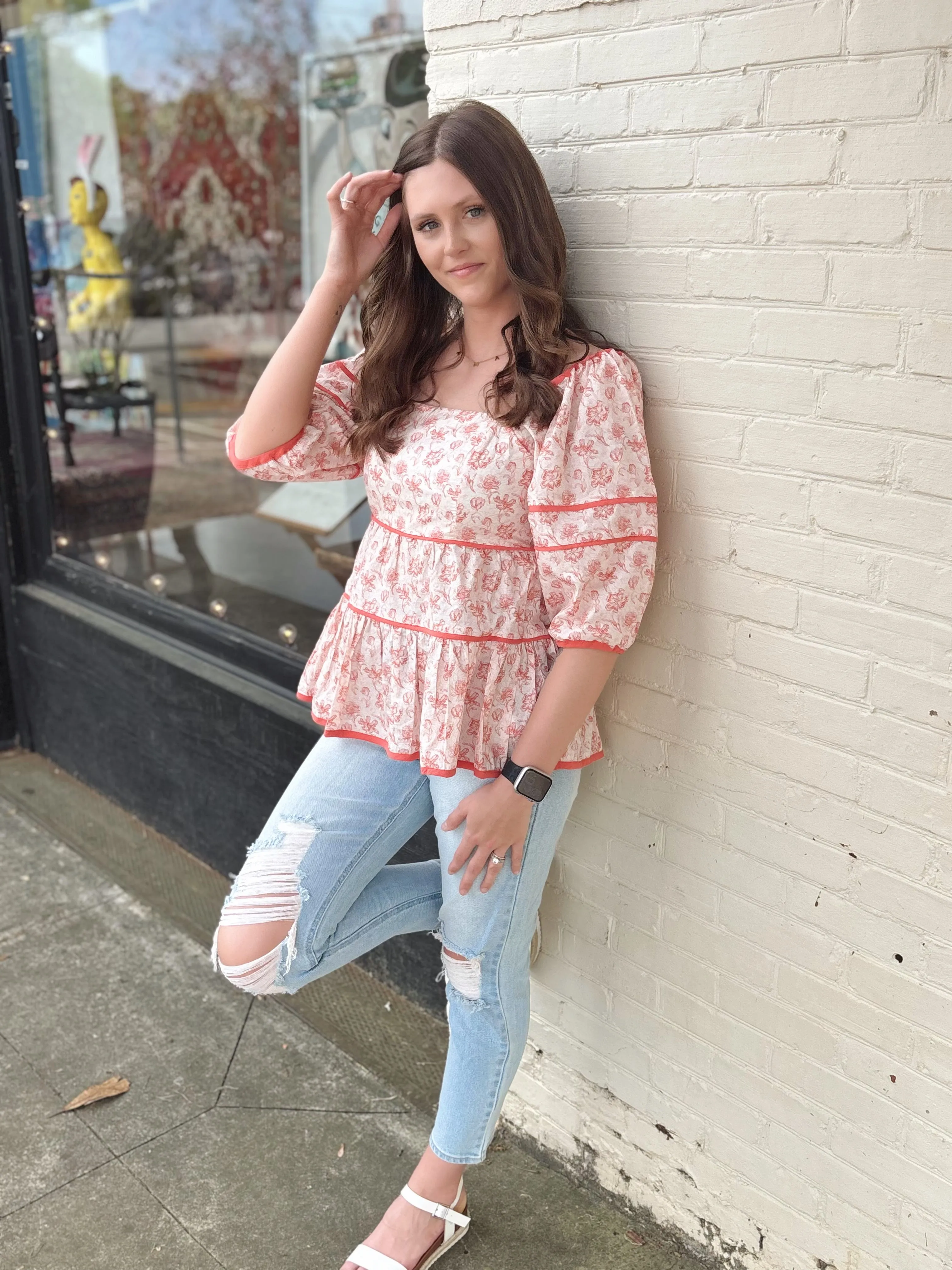 Briar Peplum Top