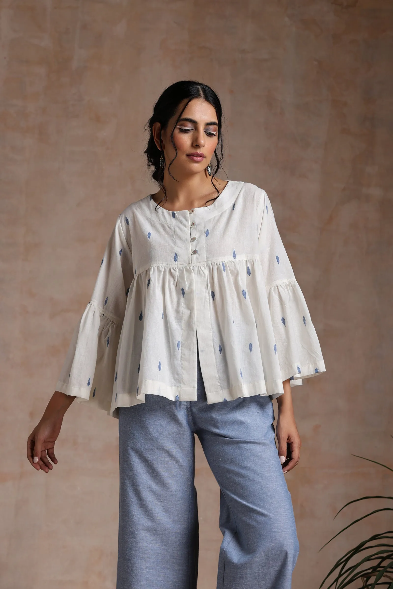 CHAMBRAY BLUE PANTS