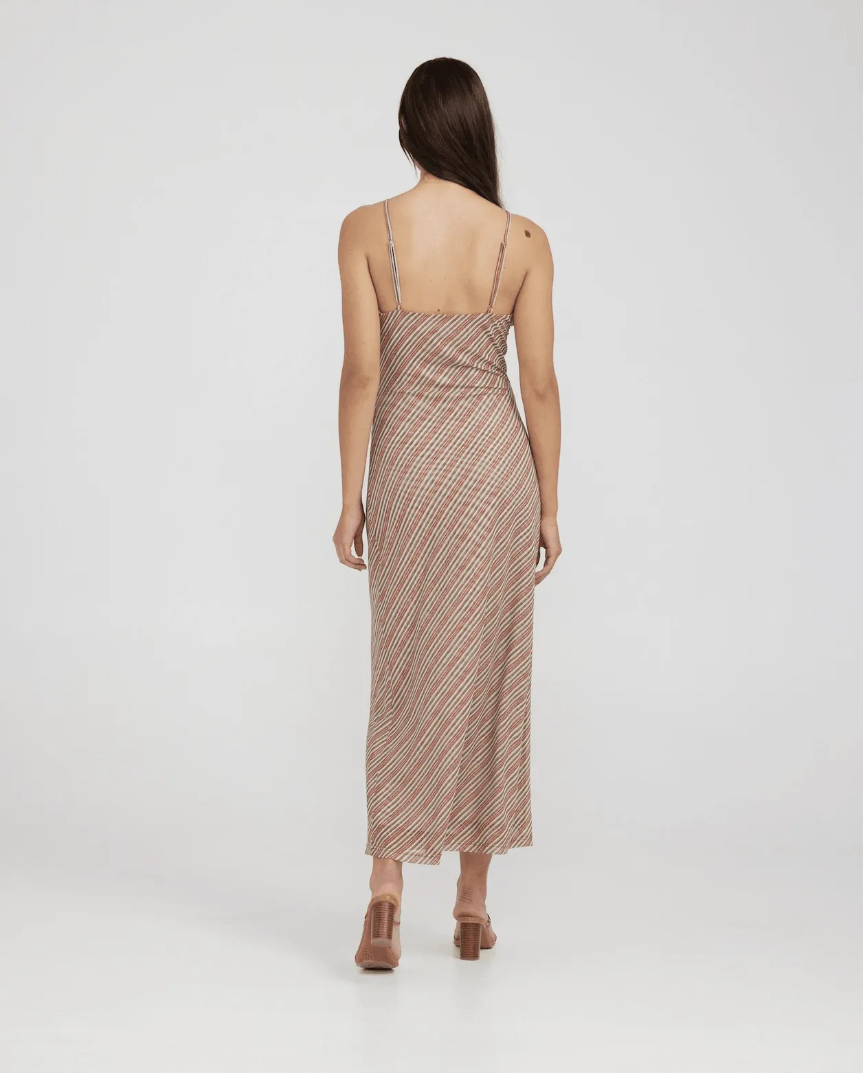 CHARLIE HOLIDAY Lulu Maxi Dress - Retro Stripe