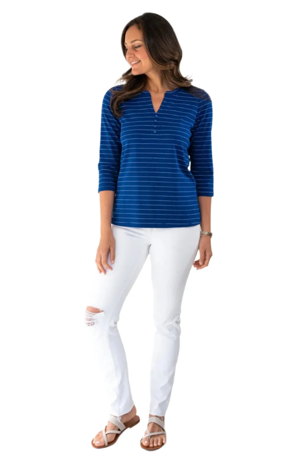 Charlotte Striped Tee