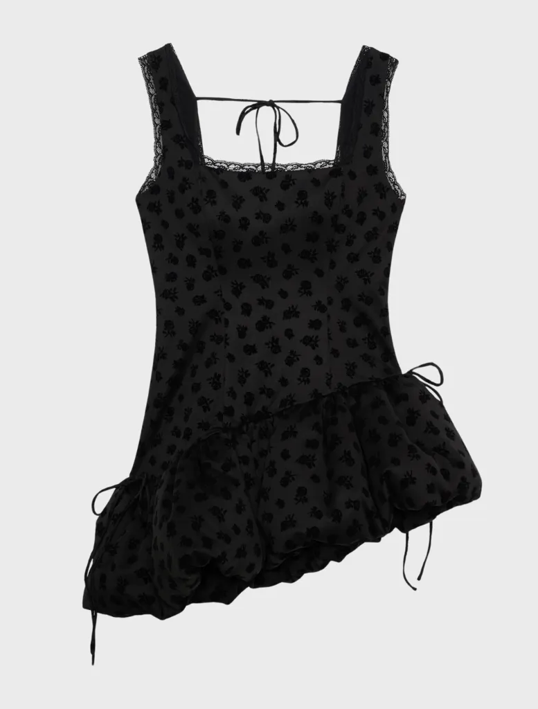Claira Asymmetric Top - Black