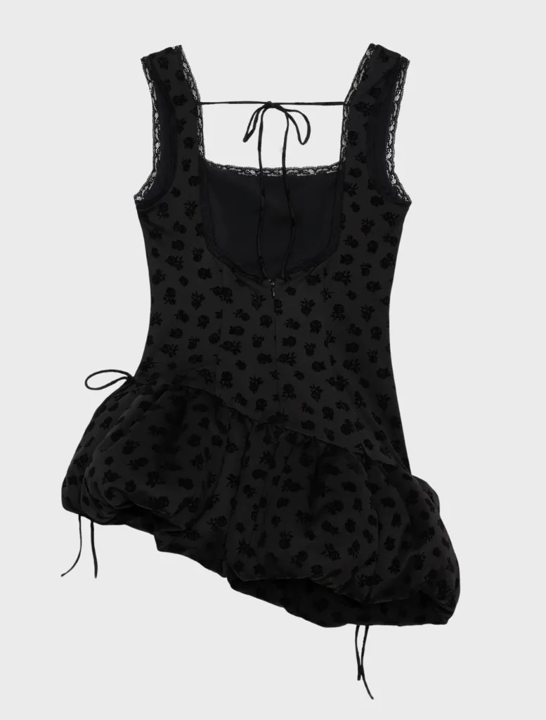 Claira Asymmetric Top - Black