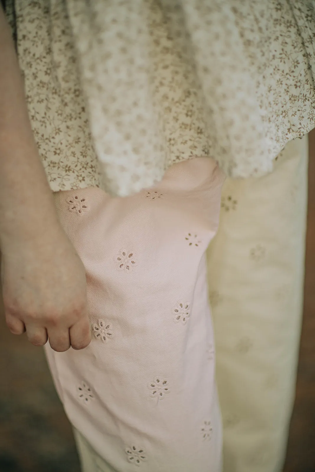 Claire Blouse - Peach Floral