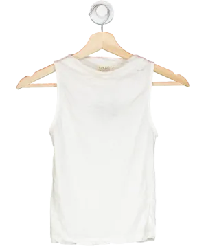 CLYQUE White Pia Tank UK XS