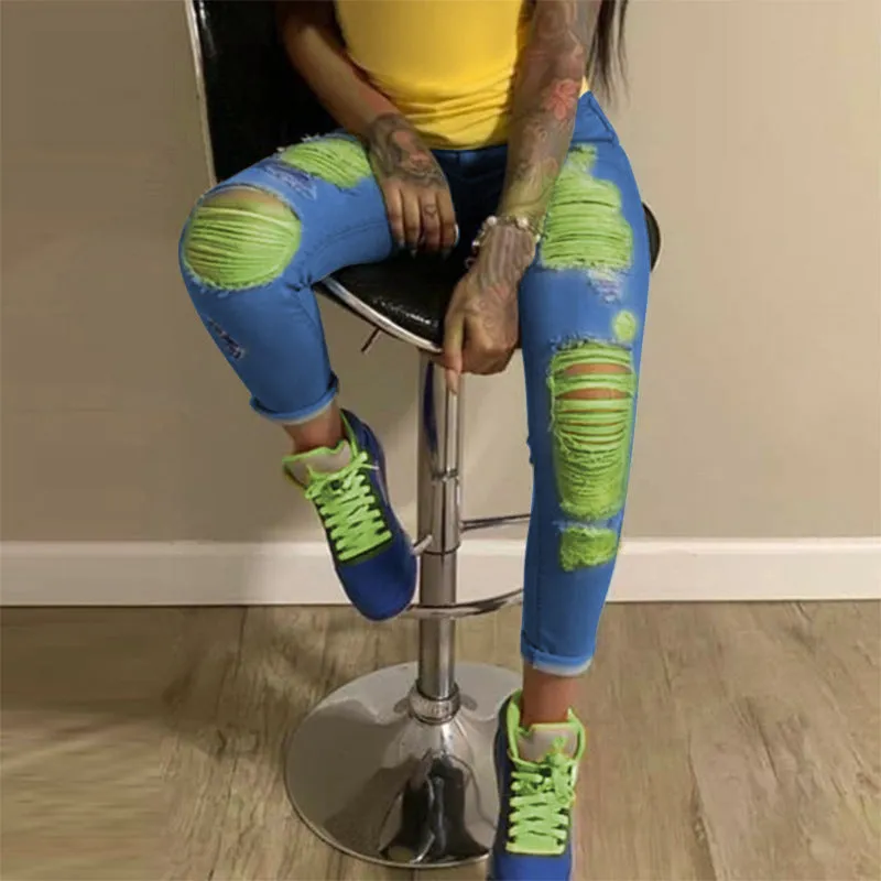 Color Slash Jeans