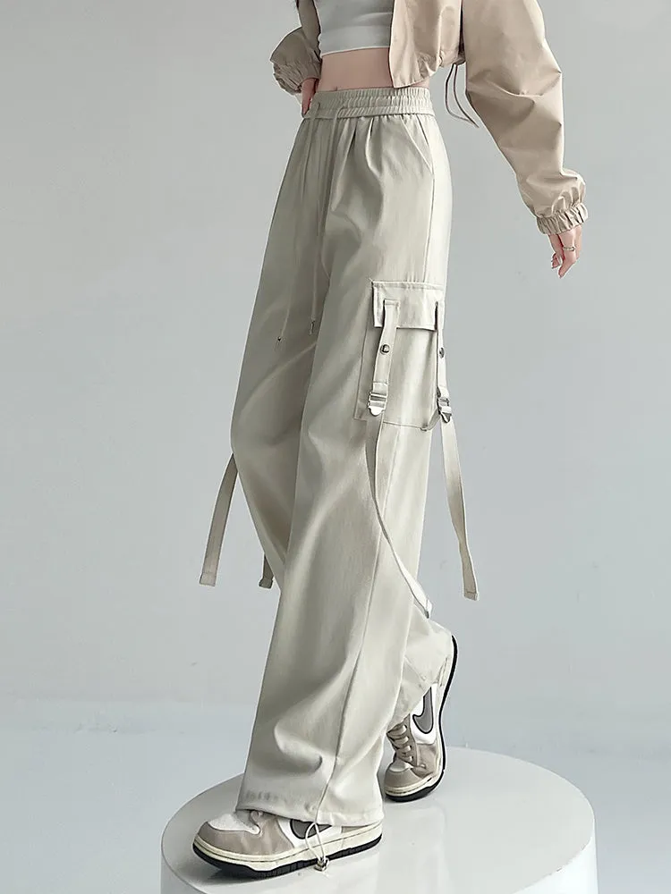 Comfortable and Breathable Wide-Leg Cargo Pant for Everyday Wear
