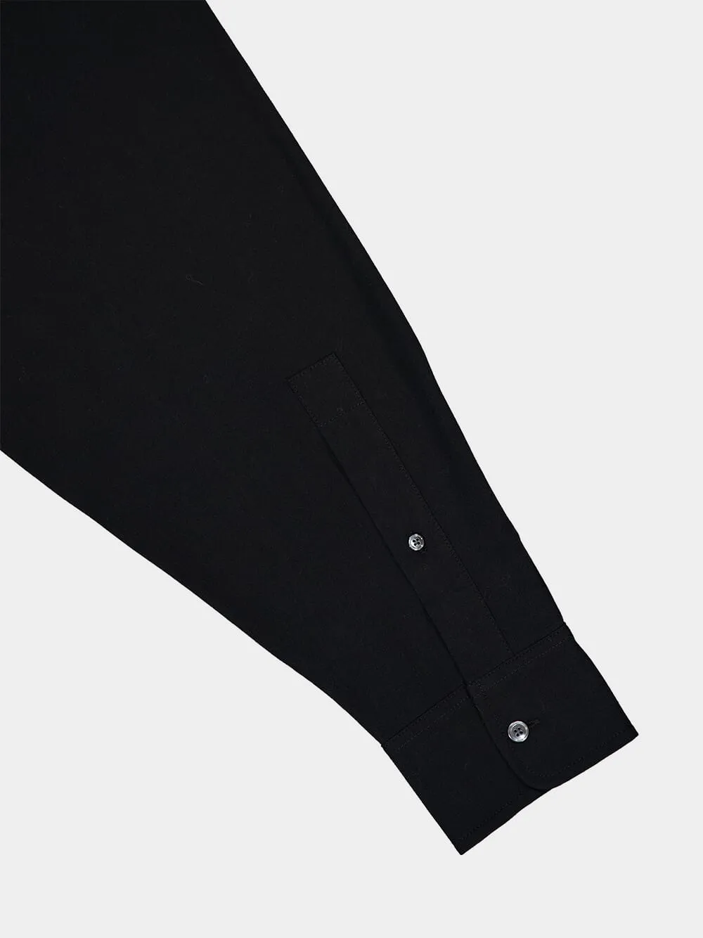 Cotton Crepe Drawstring Waist Shirt