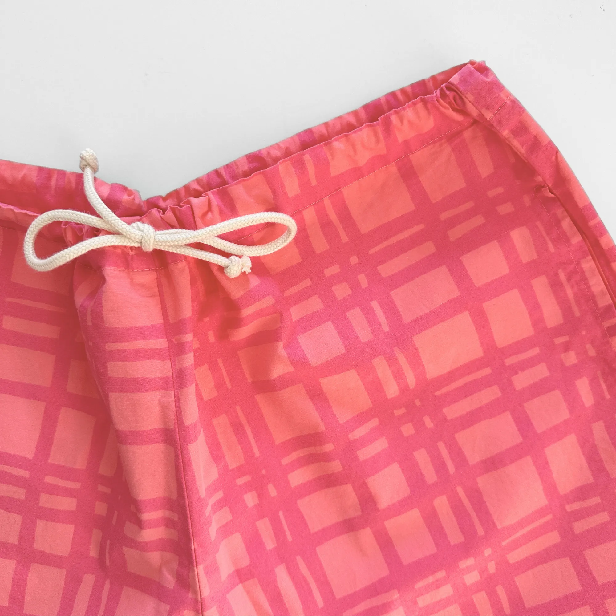 Cotton Poplin Pants - Darby - Pink Frosting