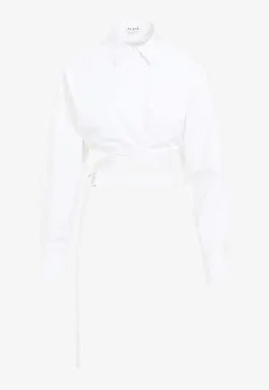 Crossed Cropped Shirt