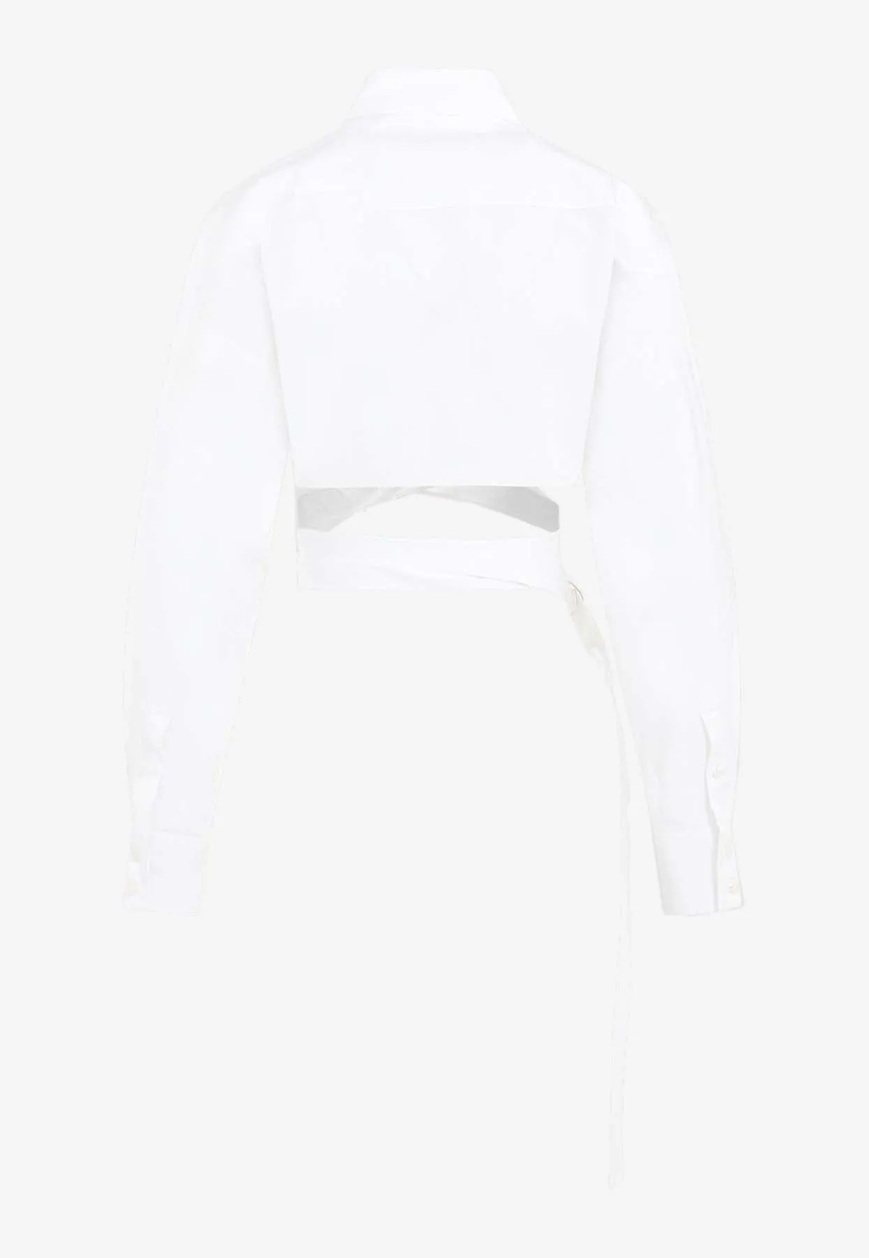 Crossed Cropped Shirt