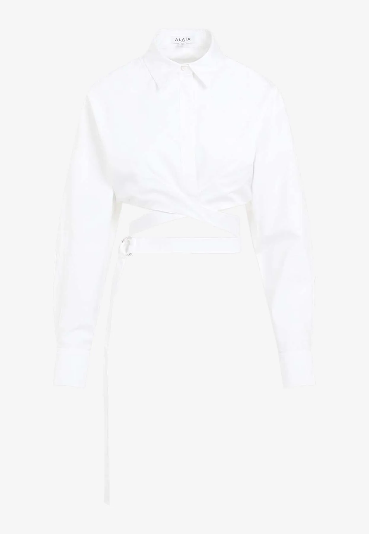 Crossed Cropped Shirt