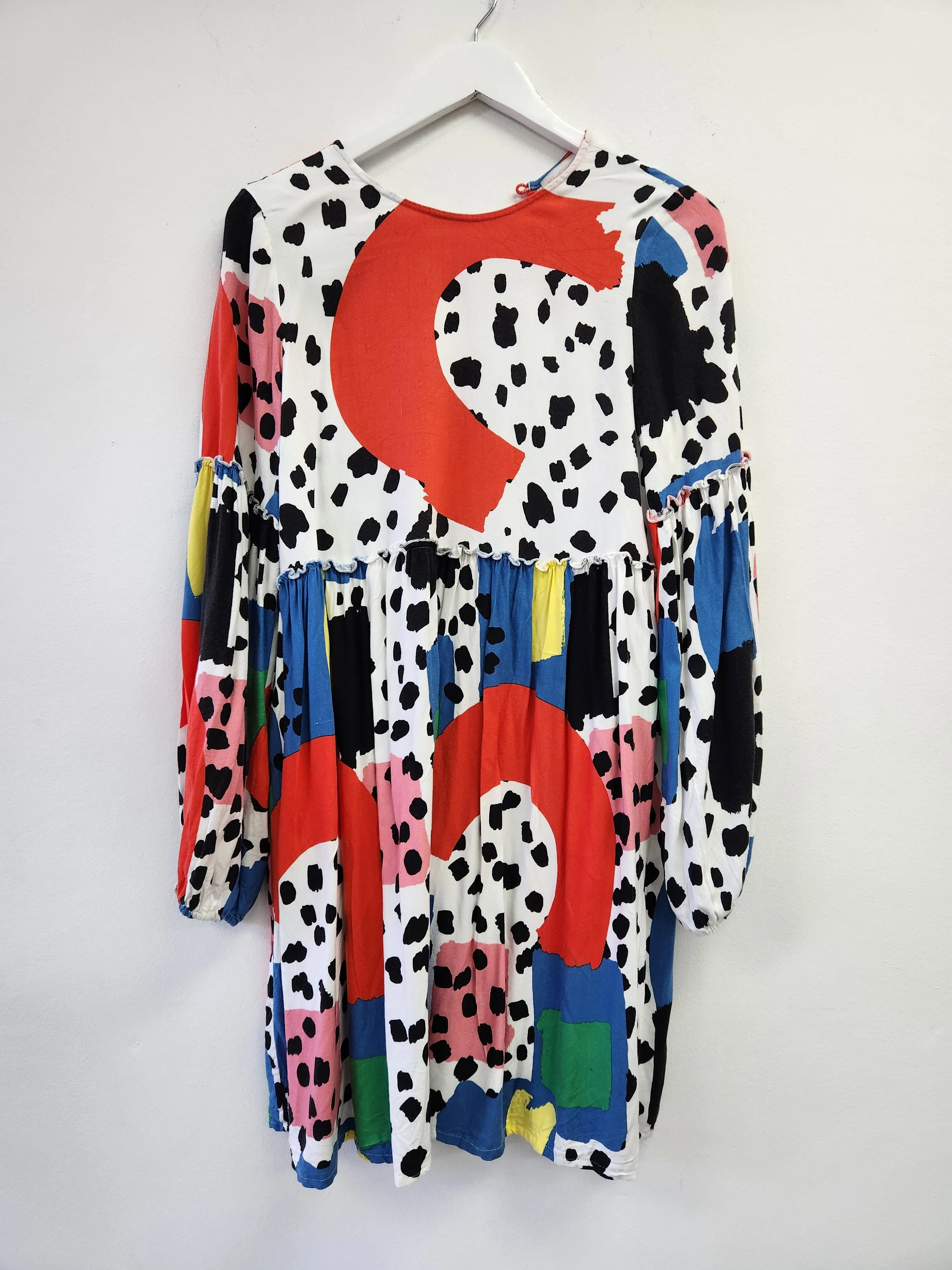 Dalmatian Abstract Shift Dress