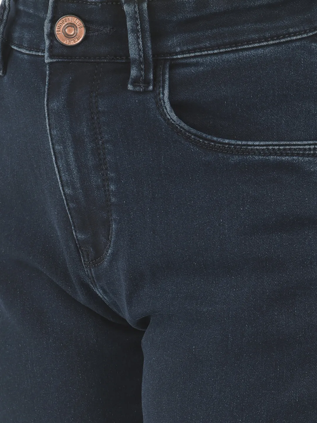 Dark Blue Boot Cut Jeans