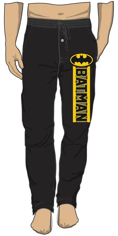 DC Comics Justice League Dark Knight Batman Stripe Sleep Pants