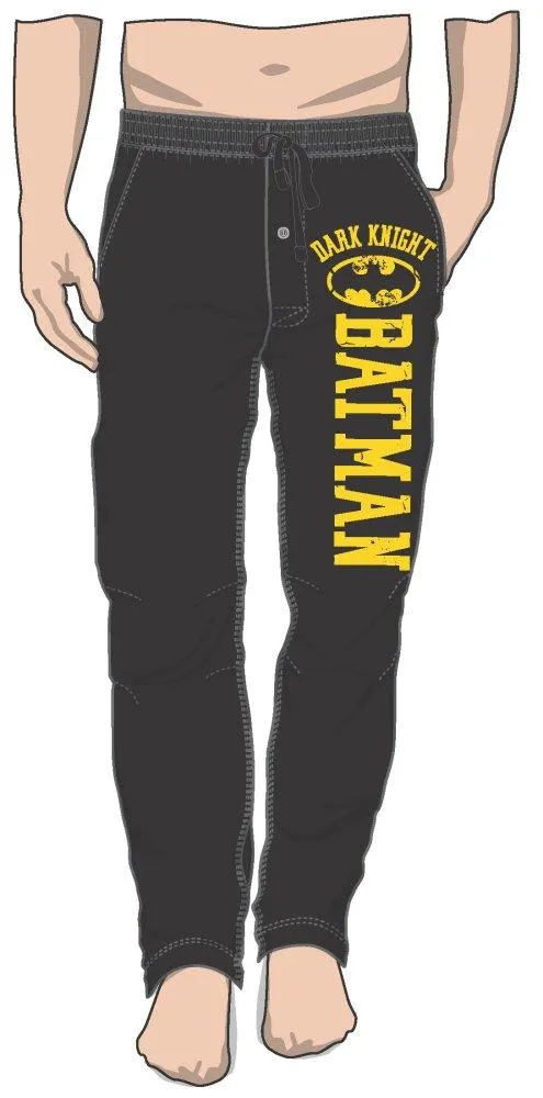 DC Comics Justice League Dark Knight Batman Stripe Sleep Pants