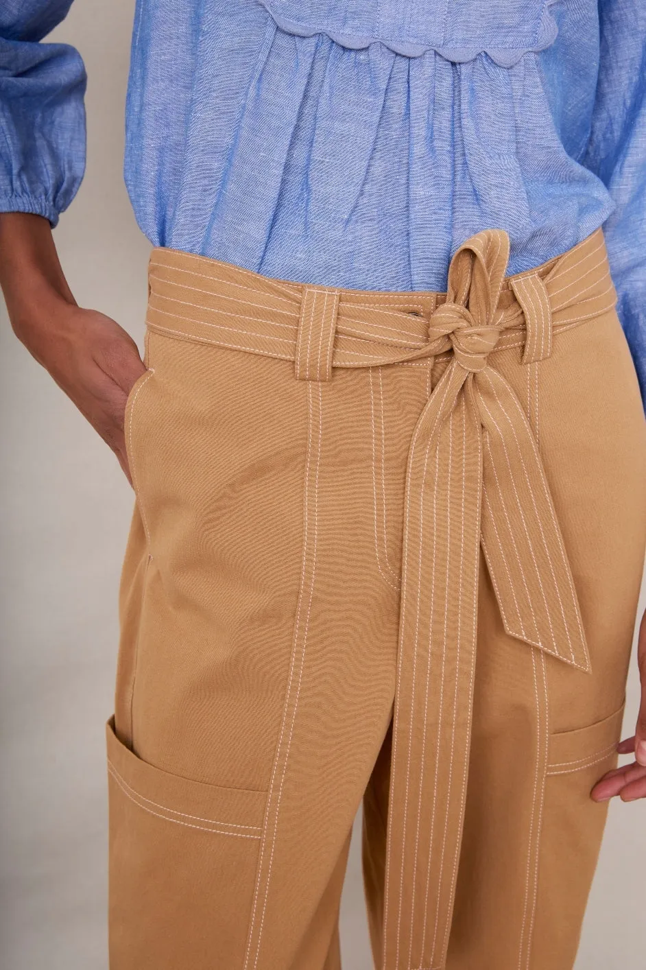 Dee Cargo Trouser - Tan