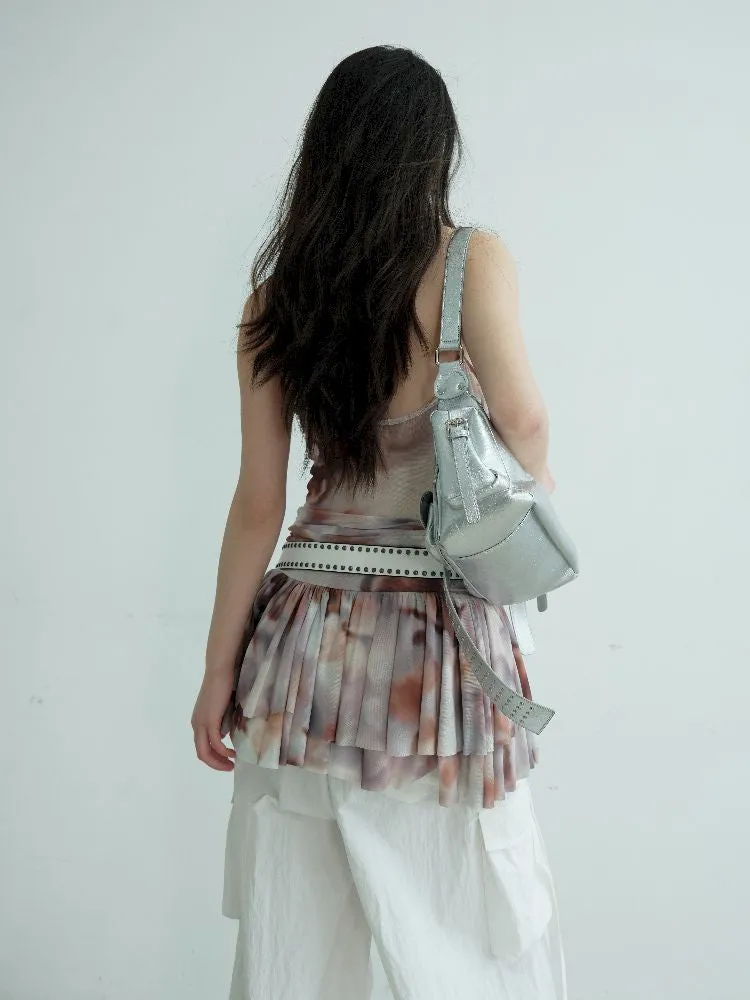 Deep V Peplum T Dress【s0000012112】