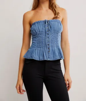 Denim Wink Wink Tube / Medium Wash