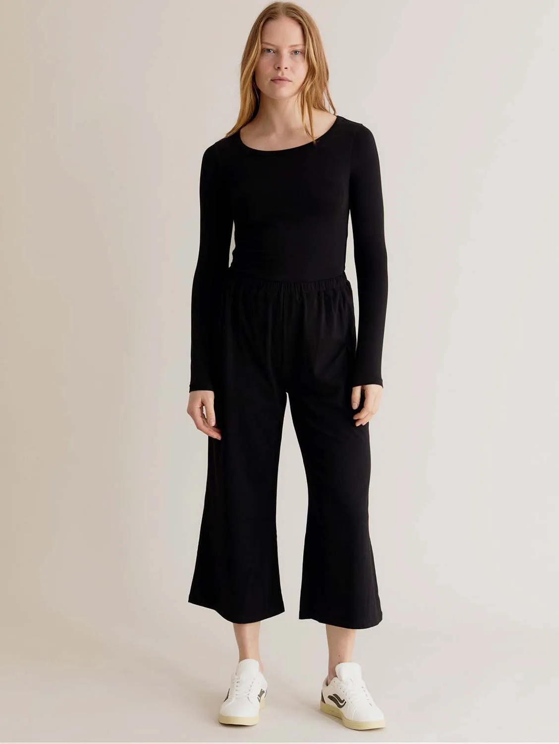 Diana Women's Cotton Lounge Pants | Black