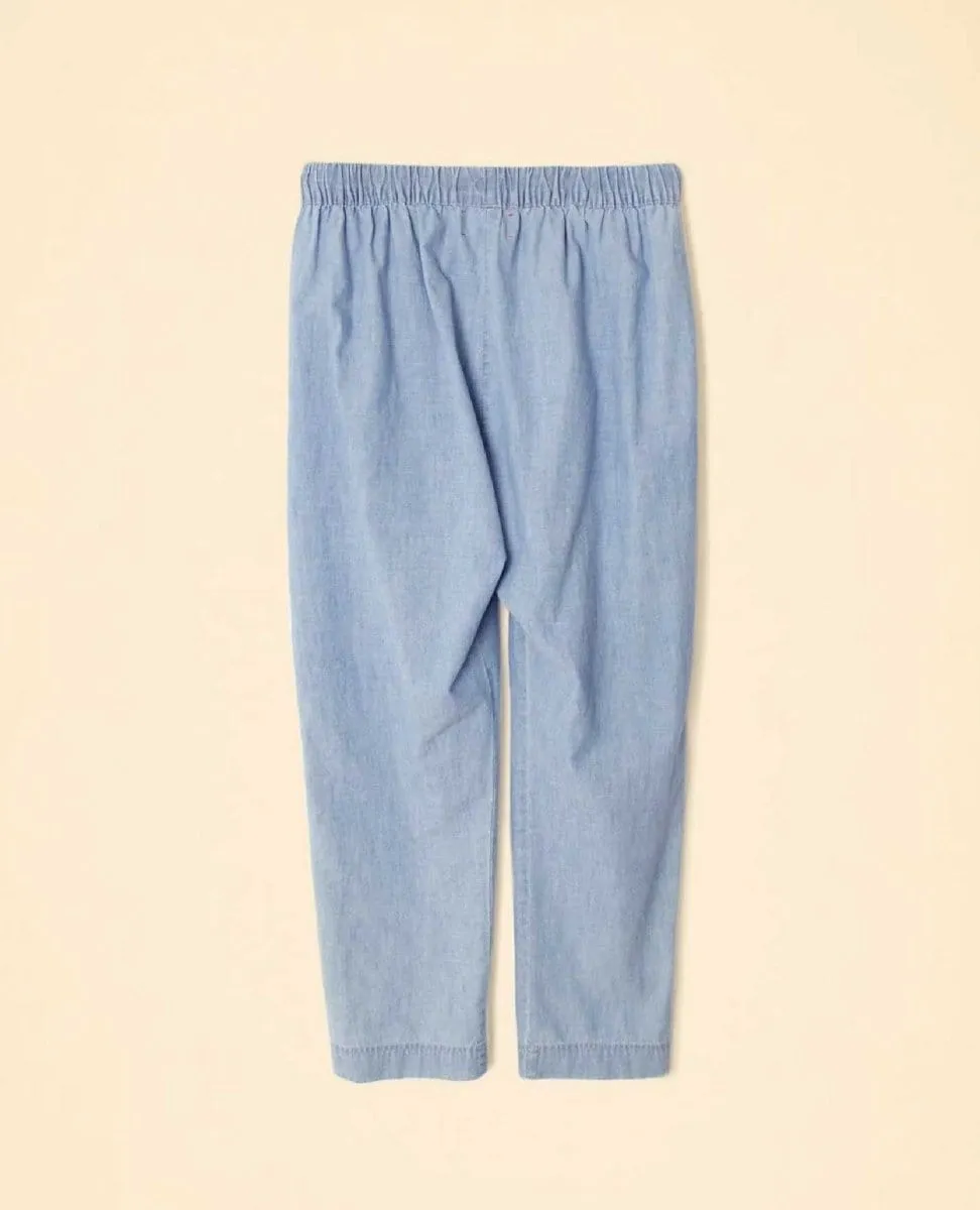 Draper Pant Dusty Blue
