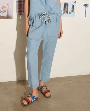 Draper Pant Dusty Blue