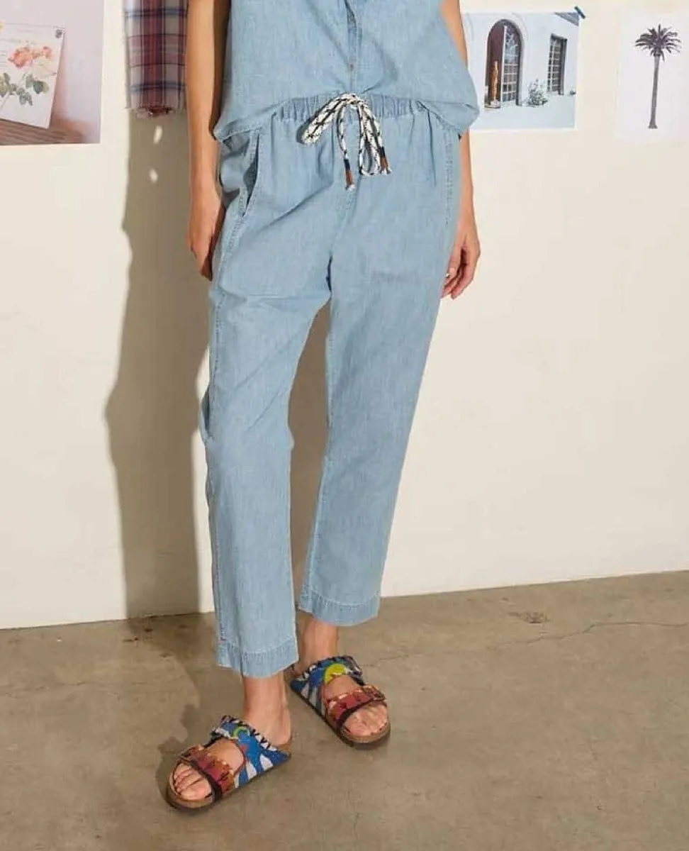 Draper Pant Dusty Blue